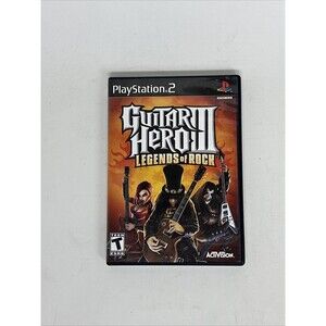 Guitar Hero III 3 Legends of Rock (PlayStation 2 PS2) Untested